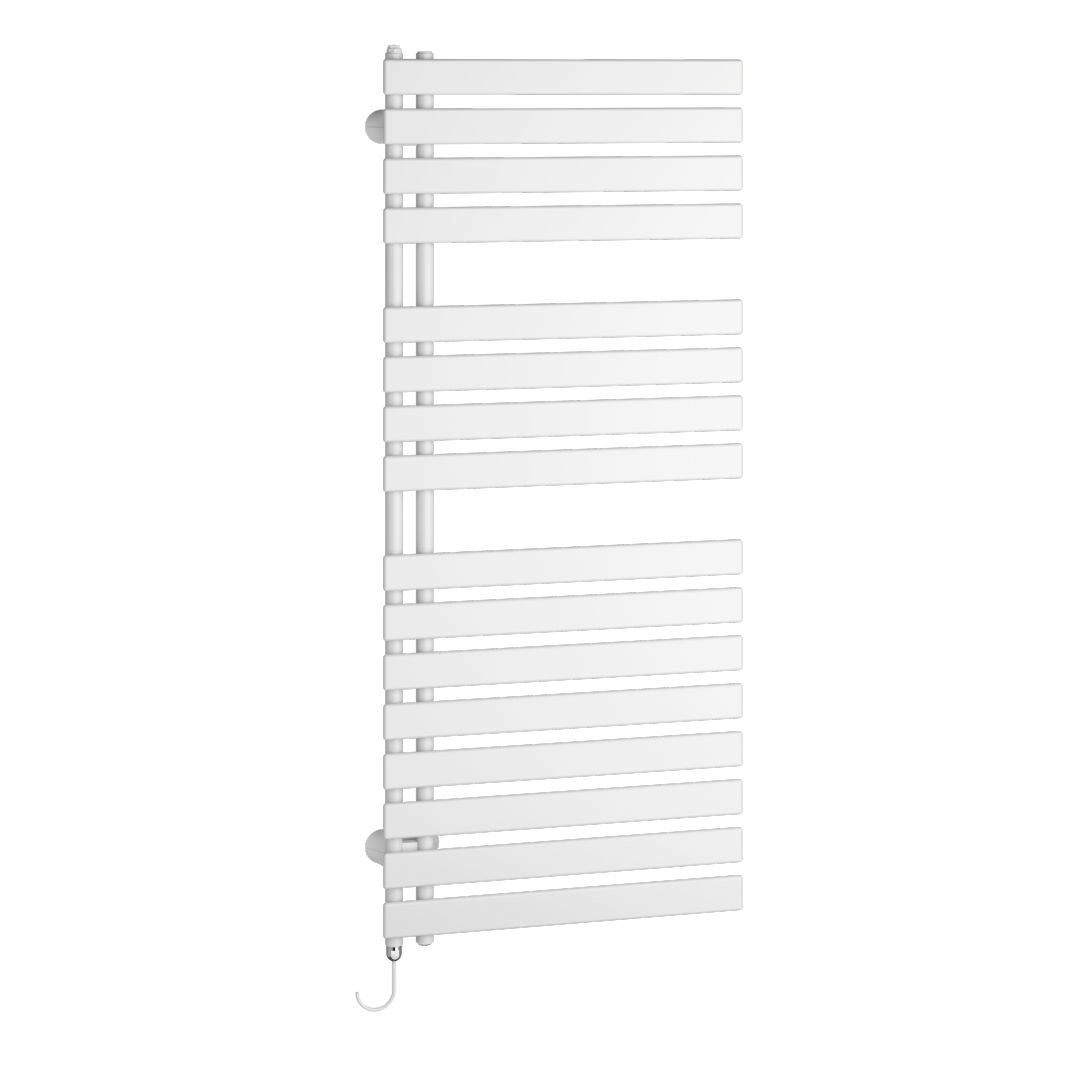 Kermi Design-Elektroheizkörper „Credo® Half® flat-E“ 60 × 103,9 cm in Weiß Soft (RAL 9016, matt) Kermi Design-Elektroheizkörper „Credo® Half® flat-E“ 60 × 103,9 cm in Weiß Soft (RAL 9016, matt)