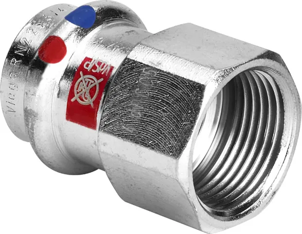 „Prestabo“ Fitting mit 2 Anschlüssen „Prestabo“ Fitting mit 2 Anschlüssen