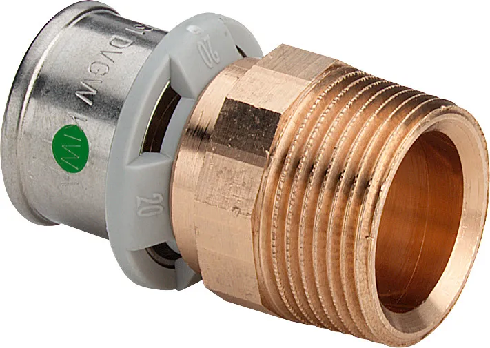 Viega „Sanfix P“ Übergangsstück mit 1 Muffe und Außengewinde 32 mm × 1 1/4″ Viega „Sanfix P“ Übergangsstück mit 1 Muffe und Außengewinde 32 mm × 1 1/4″