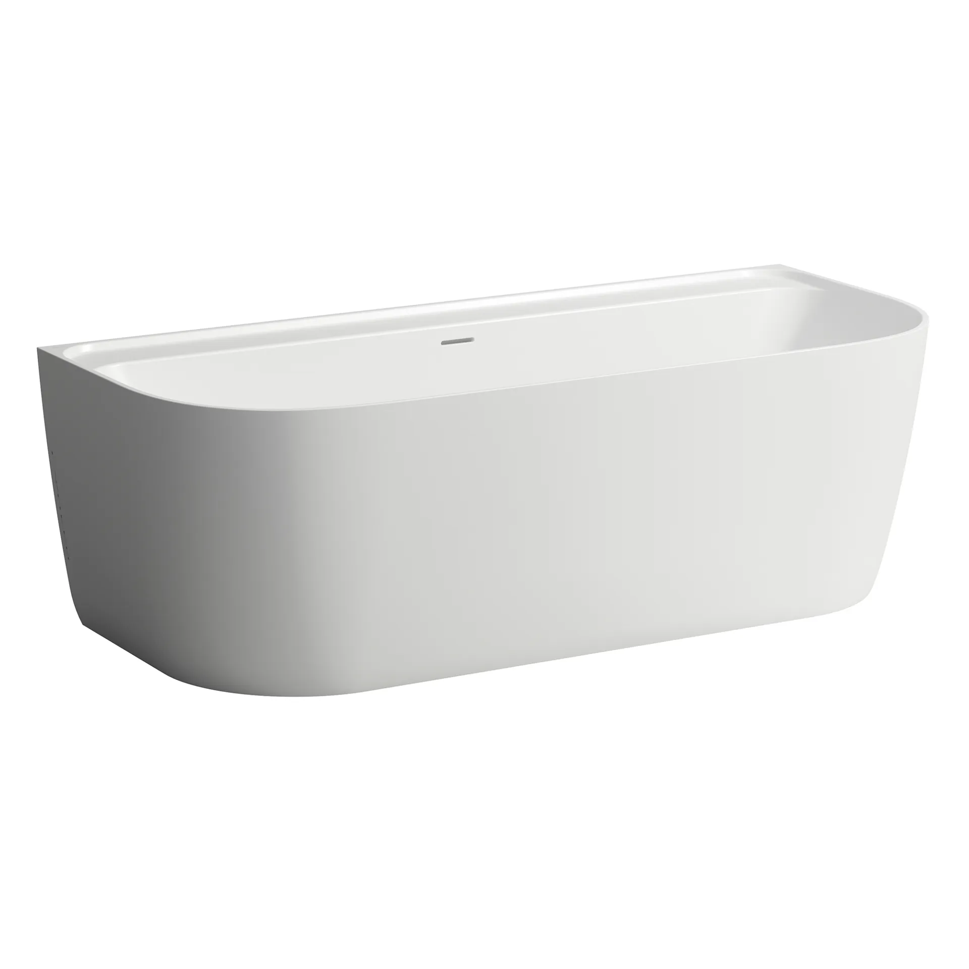 Laufen Badewanne wandangebunden MEDA 800x1800x590 aus Marbond weiß Laufen Badewanne wandangebunden MEDA 800x1800x590 aus Marbond weiß