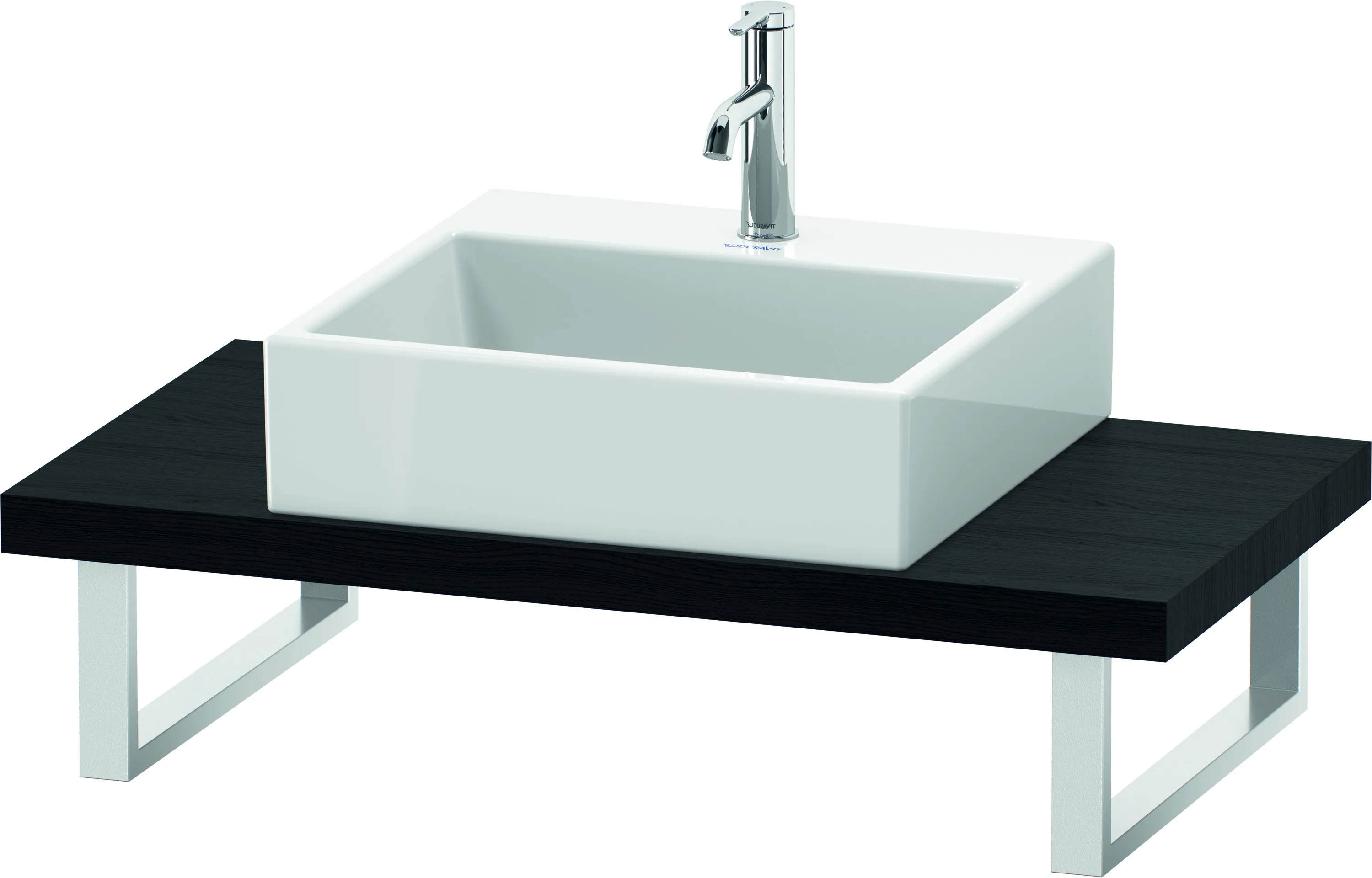 Duravit Konsole „DuraStyle“, mittig in Eiche Schwarz
