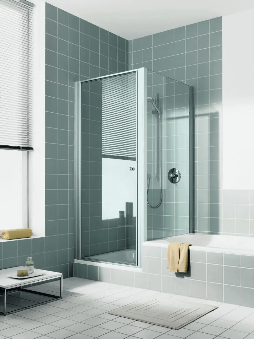 Kermi Duschdesign IBIZA 2000 Duschkabine, I2 TWO, Seitenwand verkürzt auf Badewanne, H 1600 mm, SW 680-710 mm Kermi Duschdesign IBIZA 2000 Duschkabine, I2 TWO, Seitenwand verkürzt auf Badewanne, H 1600 mm, SW 680-710 mm