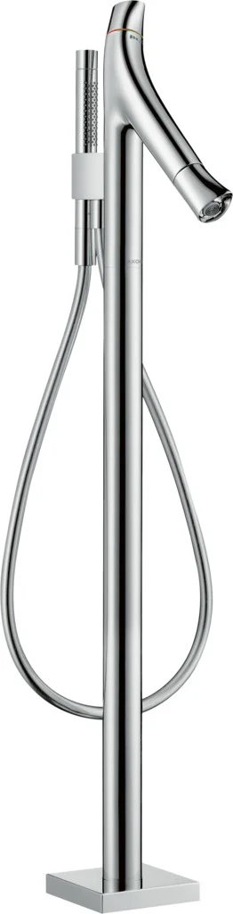 Hansgrohe Axor Starck Organic Wannenmischer bodenstehend, Chrom, Ausladung 175 mm, 2 Verbraucher