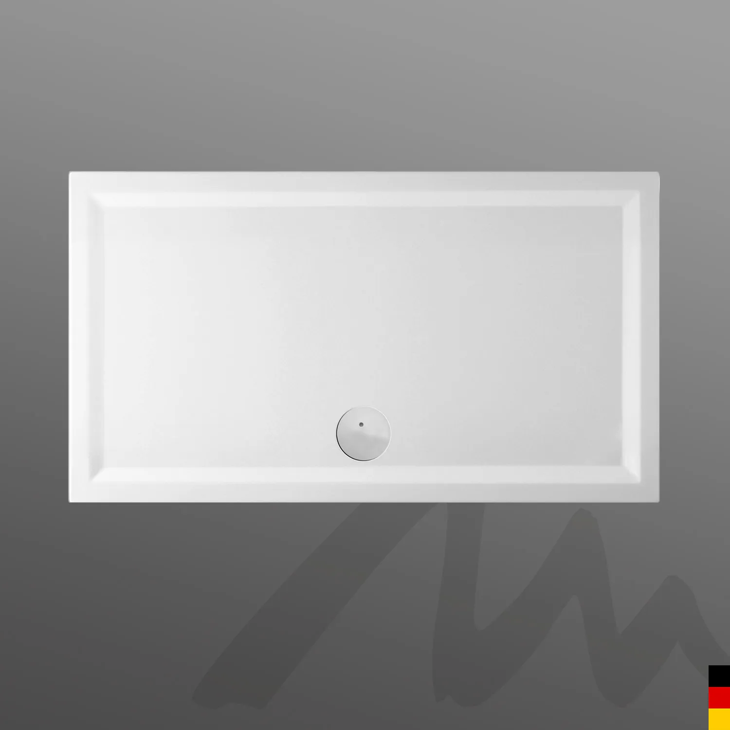 Mauersberger lupina Acryl-Duschwanne Rechteckform lupina 160⁄90 SF