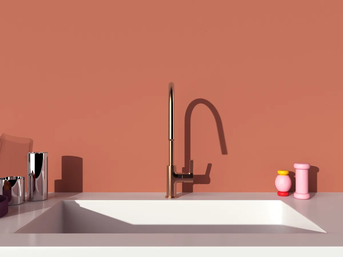 Ideal Standard Gusto Küchenarmatur BD408J4 Sunset Rose Ideal Standard Gusto Küchenarmatur BD408J4 Sunset Rose