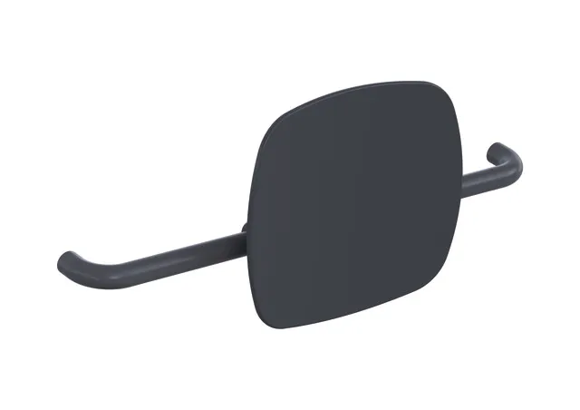 Rückenstütze Fb 92 EM, WA 150mm SK-Griff-Montage reinweiß Rückenstütze Fb 92 EM, WA 150mm SK-Griff-Montage reinweiß