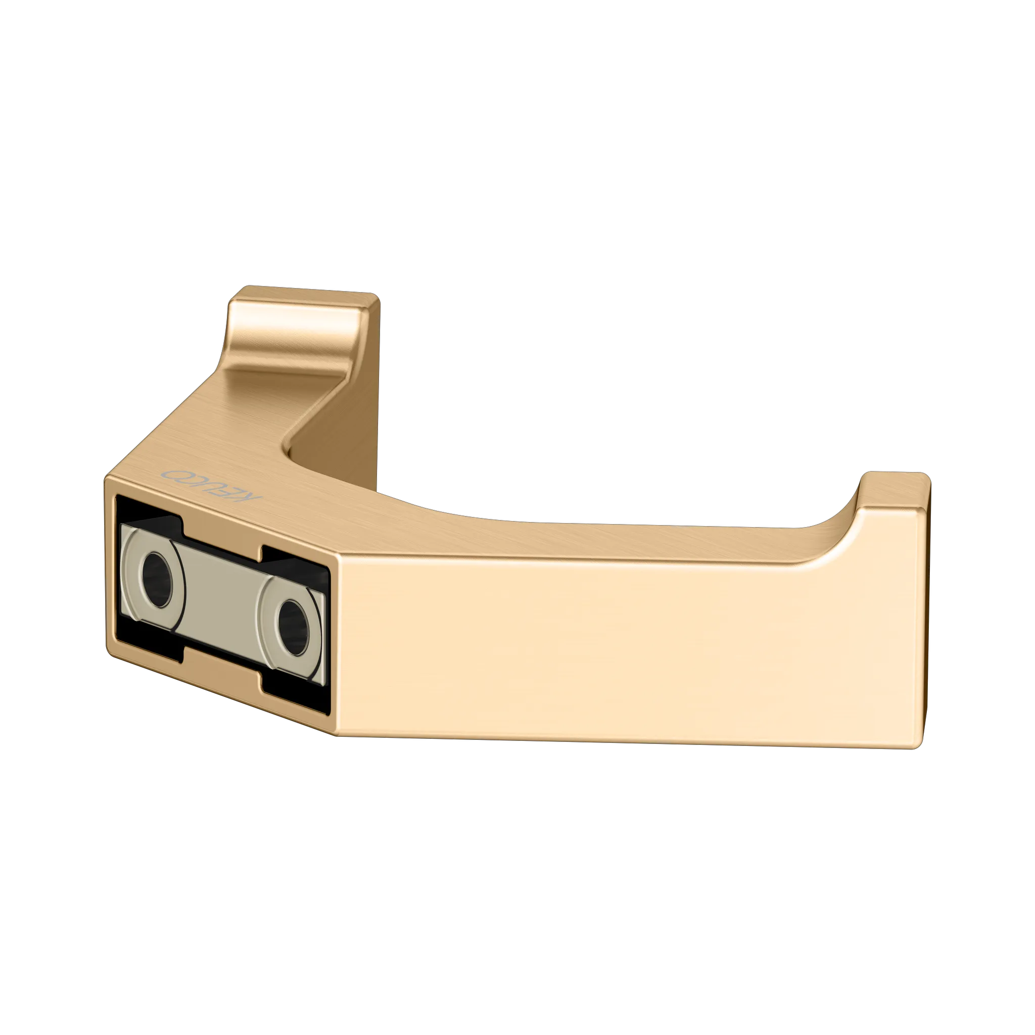 KEUCO EDITION 11 Handtuchhaken doppelt Messing gebürstet KEUCO EDITION 11 Handtuchhaken doppelt Messing gebürstet