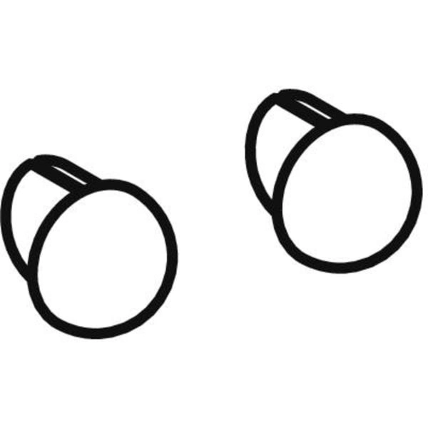 Set Puffer für WC-Deckel, für AquaClean 4000 (2 St.) Set Puffer für WC-Deckel, für AquaClean 4000 (2 St.)