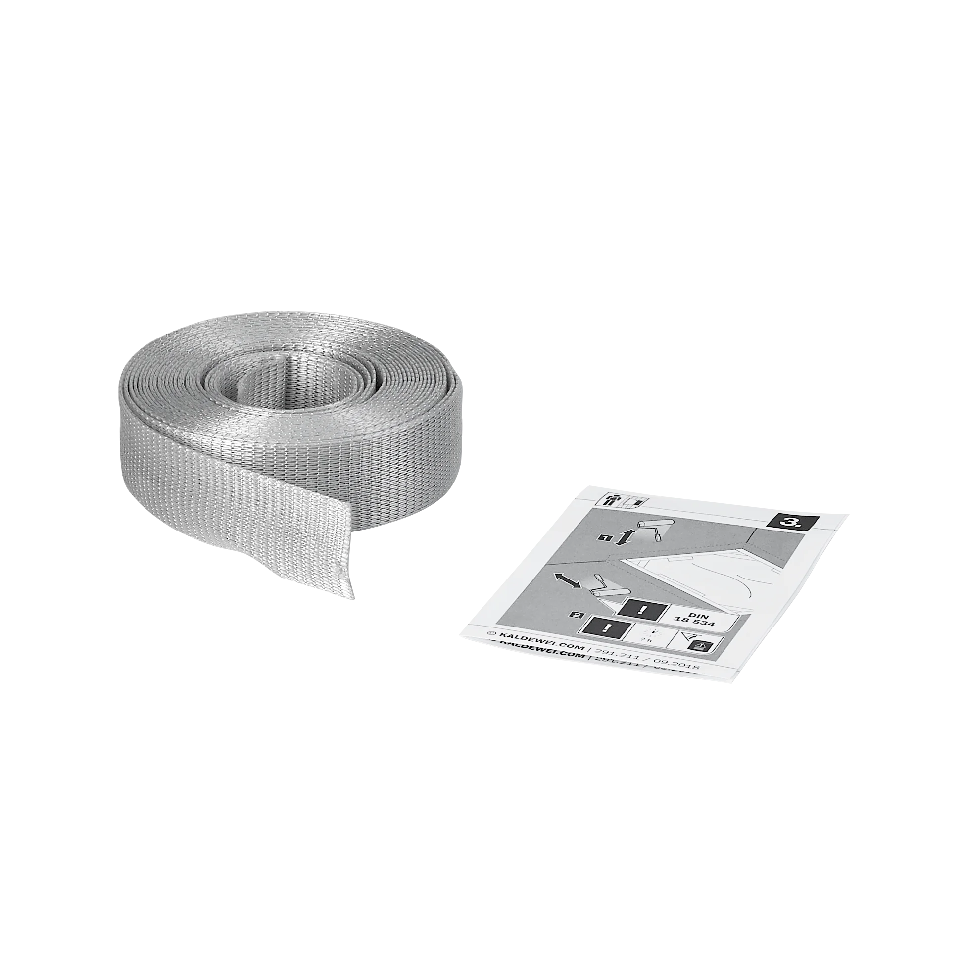 Kaldewei Schnittschutzband für Duschwanne „Nexsys“ bis 1000 × 1200 mm (4,6 Meter)