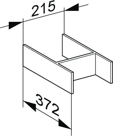 KEUCO EDITION 400 Inneneinteilung L KEUCO EDITION 400 Inneneinteilung L