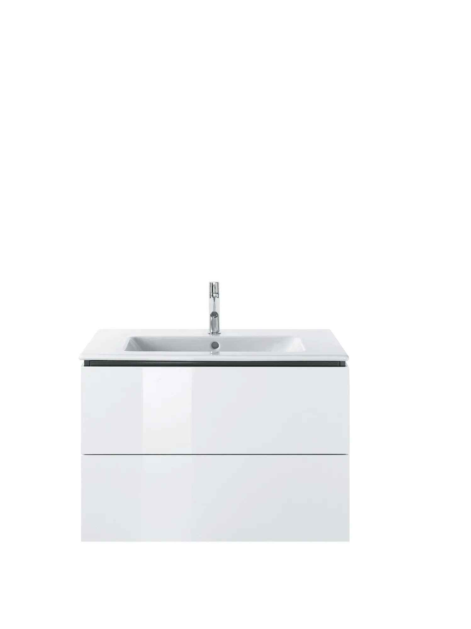 Wandwaschtisch „ME by Starck“, mit Überlauf, Hahnlochposition mittig in Weiß Hochglanz Wandwaschtisch „ME by Starck“, mit Überlauf, Hahnlochposition mittig in Weiß Hochglanz