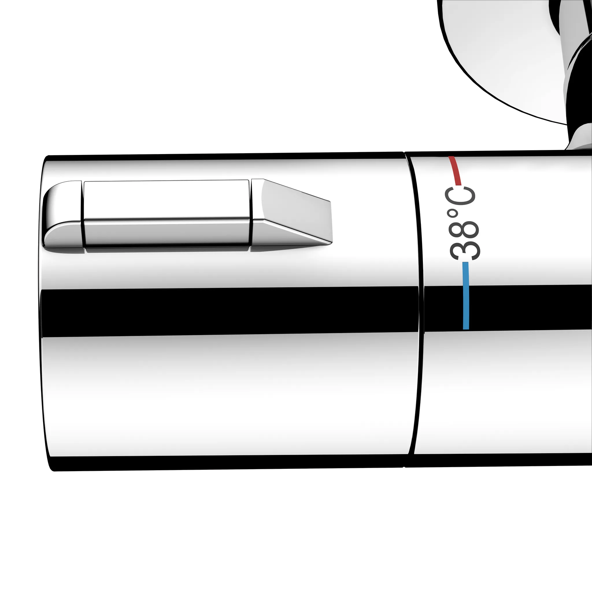 KEUCO PLAN BLUE Thermostat-Brausearmatur Aufputz verchromt KEUCO PLAN BLUE Thermostat-Brausearmatur Aufputz verchromt