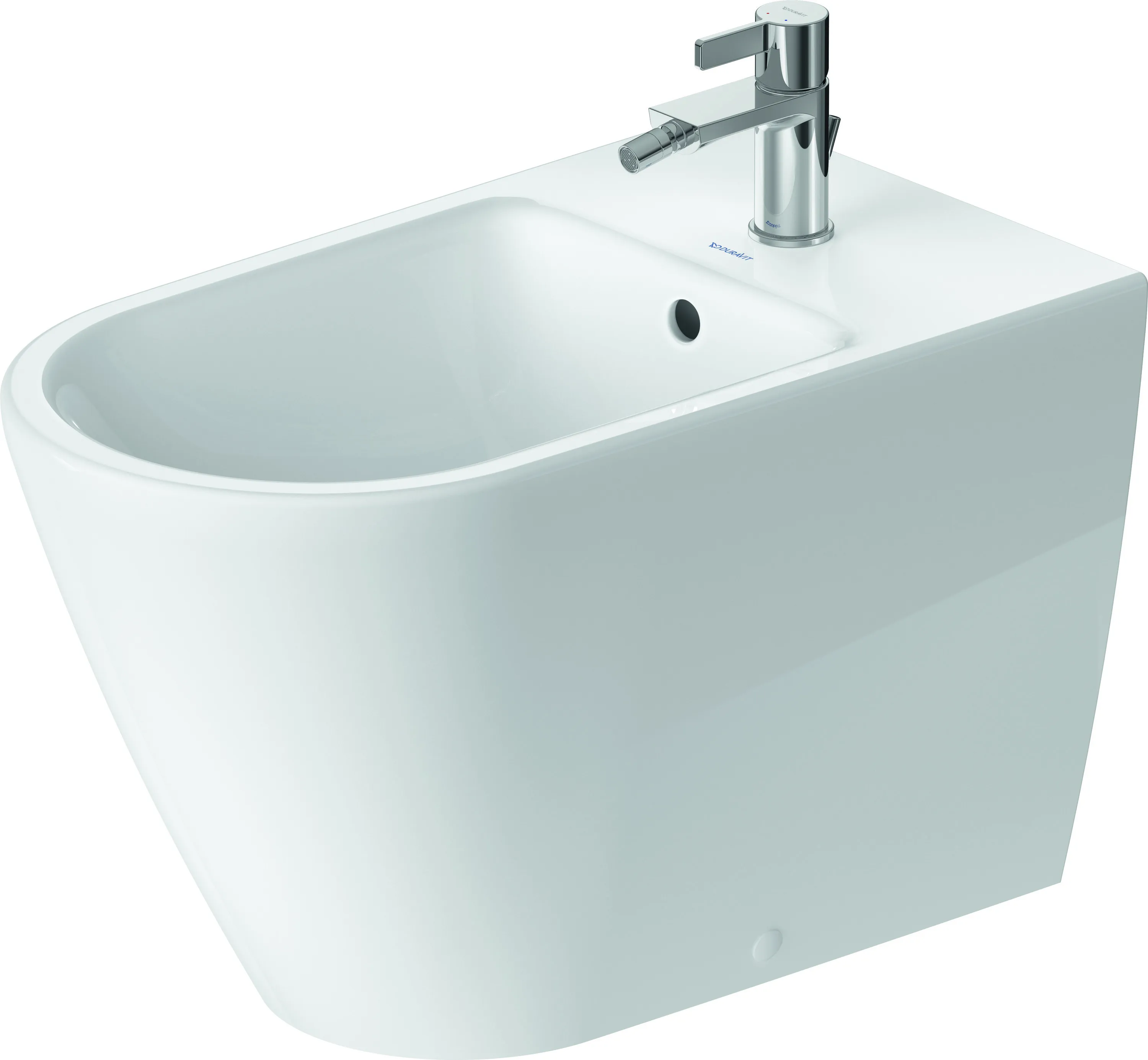 Duravit Stand-Bidet „D-Neo“, Befestigung sichtbar 37 × 65 × 40 cm