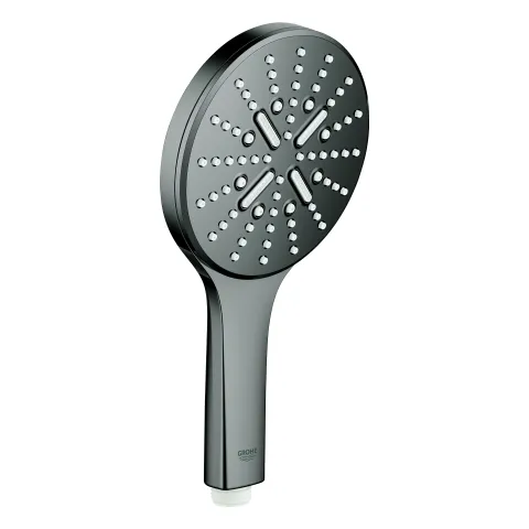 Grohe Rainshower SmartActive 130 Handbrause, 3 Strahlarten, hard graphite Grohe Rainshower SmartActive 130 Handbrause, 3 Strahlarten, hard graphite