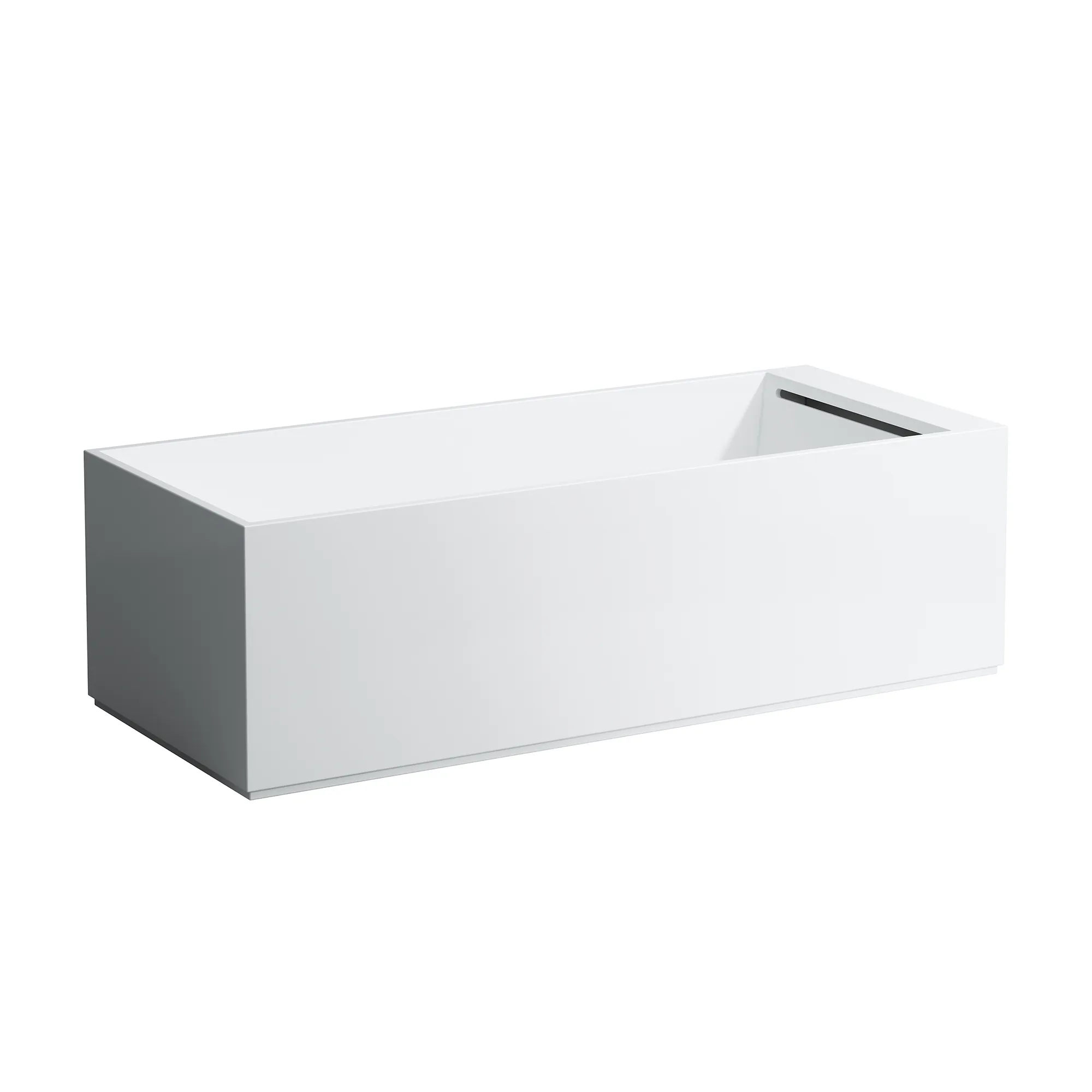 Laufen Badewanne „Kartell“ freistehend rechteck 176 × 76 cm in #Farbe#