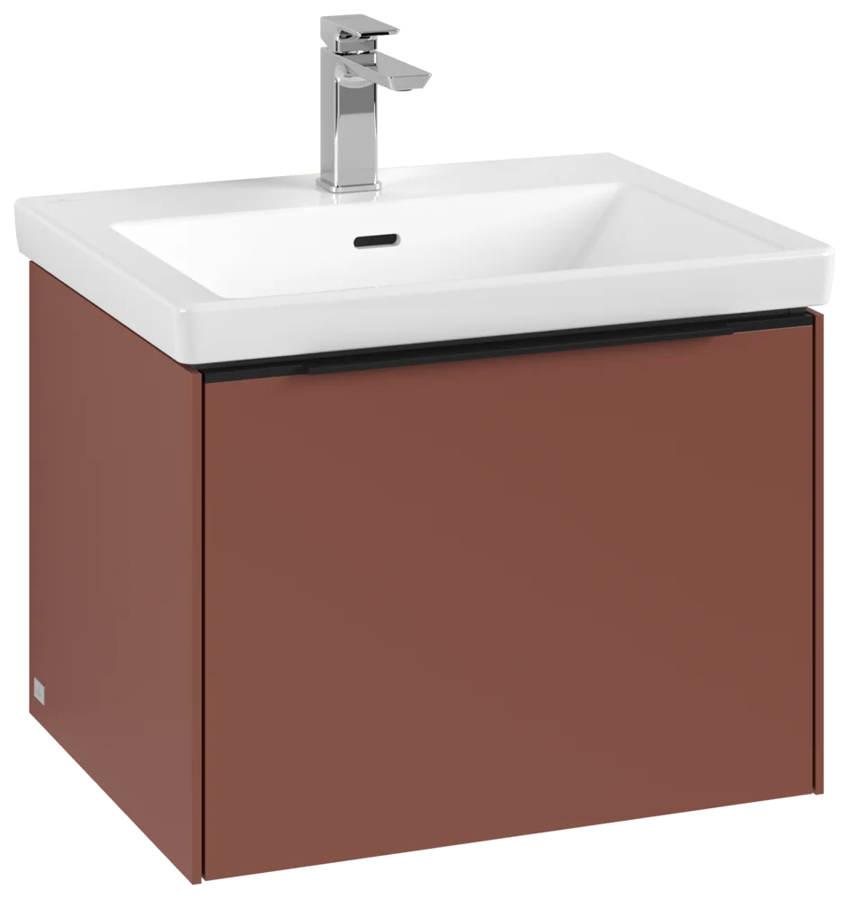 Villeroy & Boch Subway 3.0 Waschbeckenunterschrank C577L1, 572 x 429 x 478 mm, Wine Red Villeroy & Boch Subway 3.0 Waschbeckenunterschrank C577L1, 572 x 429 x 478 mm, Wine Red