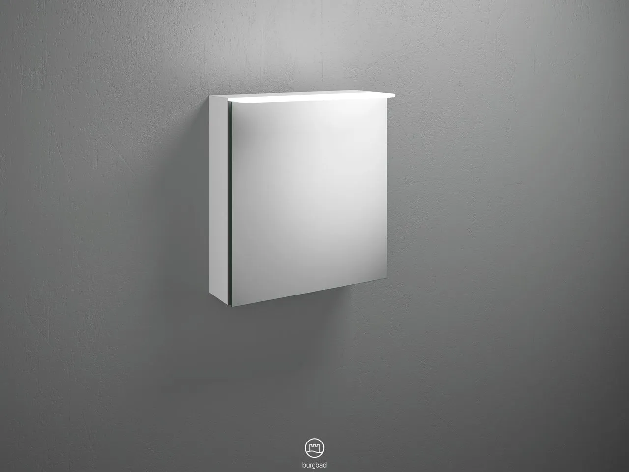 Burgbad Spiegelschrank Badu SFTU060, 310x600x665 mm, LED-Aufsatzleuchte 4200 K, beidseitig verspiegelt Burgbad Spiegelschrank Badu SFTU060, 310x600x665 mm, LED-Aufsatzleuchte 4200 K, beidseitig verspiegelt