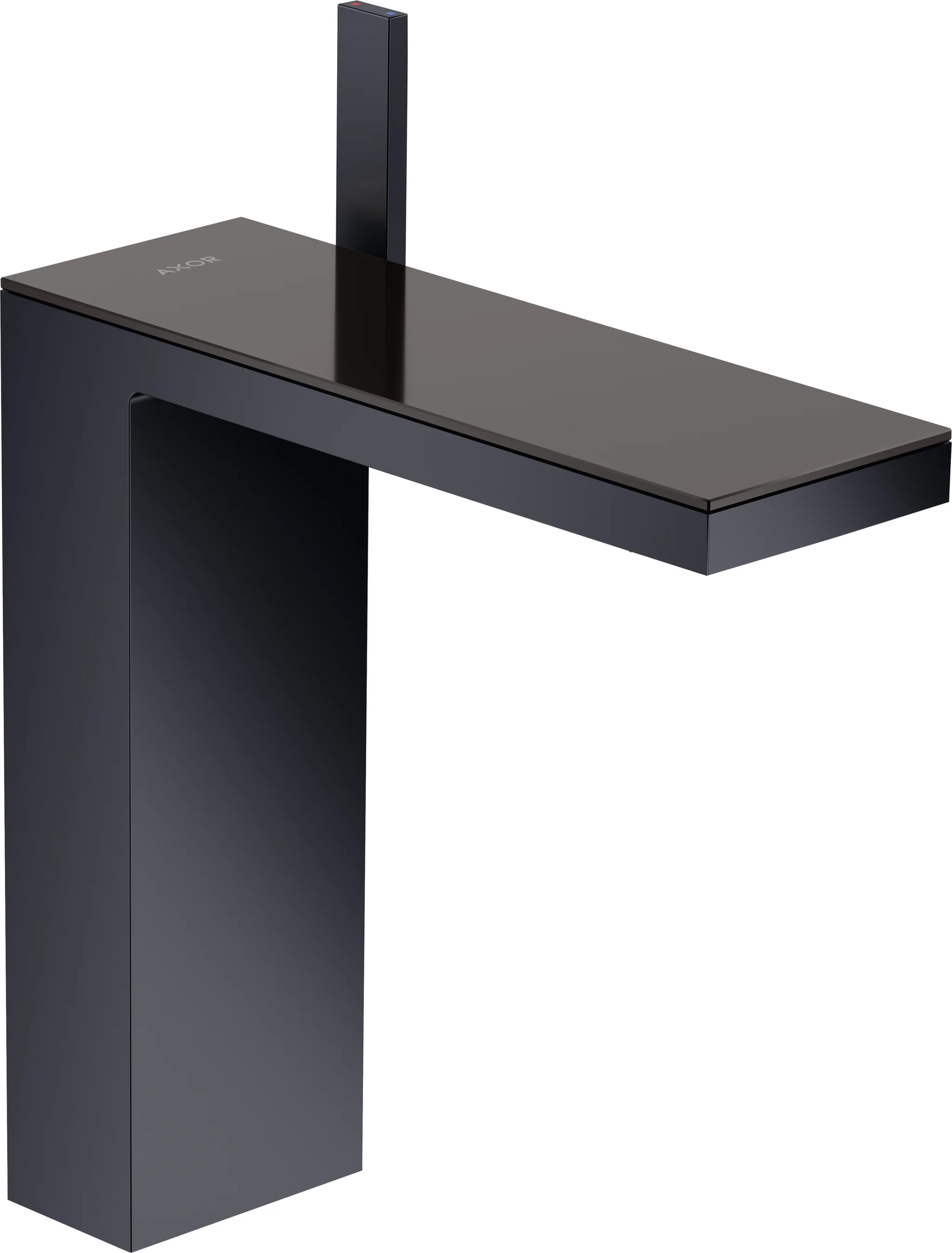Hansgrohe AXOR MyEdition Platte 245 mm Metall Polished Black Chrome abnehmbar