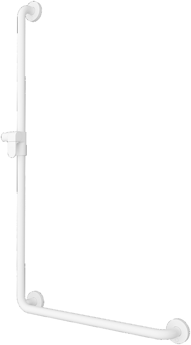 Villeroy & Boch 90°-Wandhaltegriff reversibel mit Brausehalter „ViCare Funktion“ in weiß