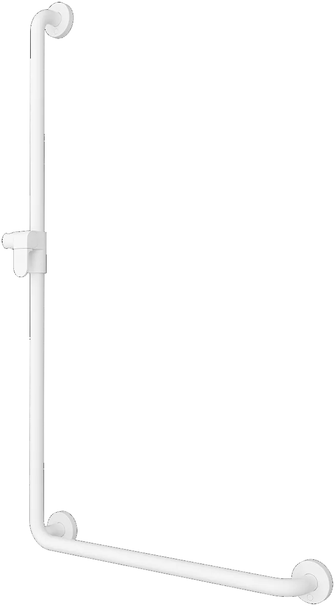 Villeroy & Boch 90°-Wandhaltegriff reversibel mit Brausehalter „ViCare Funktion“ in weiß Villeroy & Boch 90°-Wandhaltegriff reversibel mit Brausehalter „ViCare Funktion“ in weiß