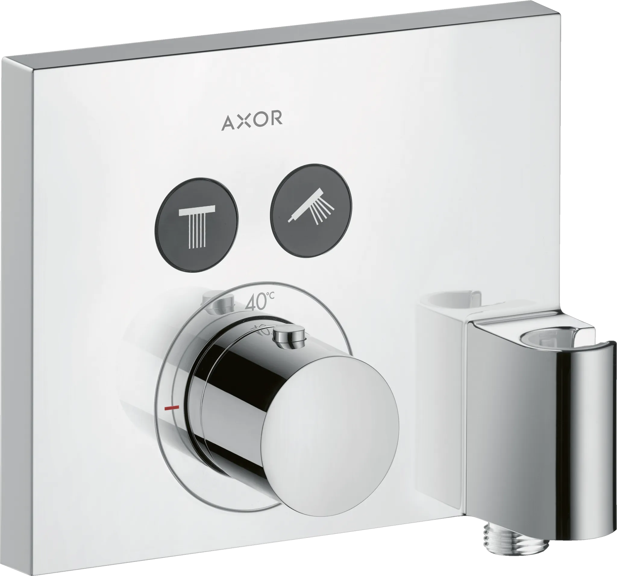 Hansgrohe AXOR ShowerSelect Thermostat Unterputz eckig Chrom Hansgrohe AXOR ShowerSelect Thermostat Unterputz eckig Chrom