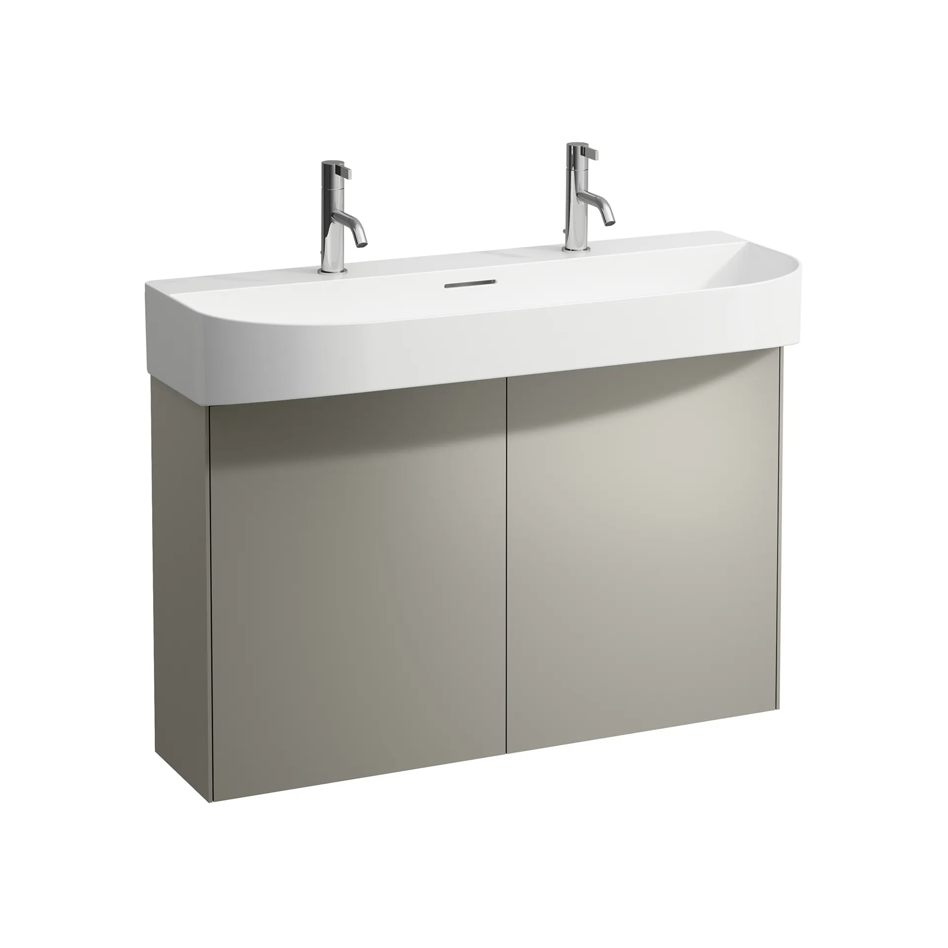 Laufen Waschtischunterbau „SONAR“ 240 × 600 × 975 mm Titan Laufen Waschtischunterbau „SONAR“ 240 × 600 × 975 mm Titan