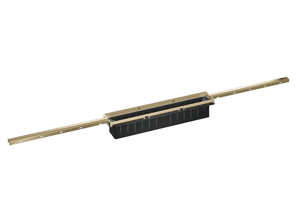 Duschrinne CeraFloor Individual messing matt, 800-1500 mm Duschrinne CeraFloor Individual messing matt, 800-1500 mm