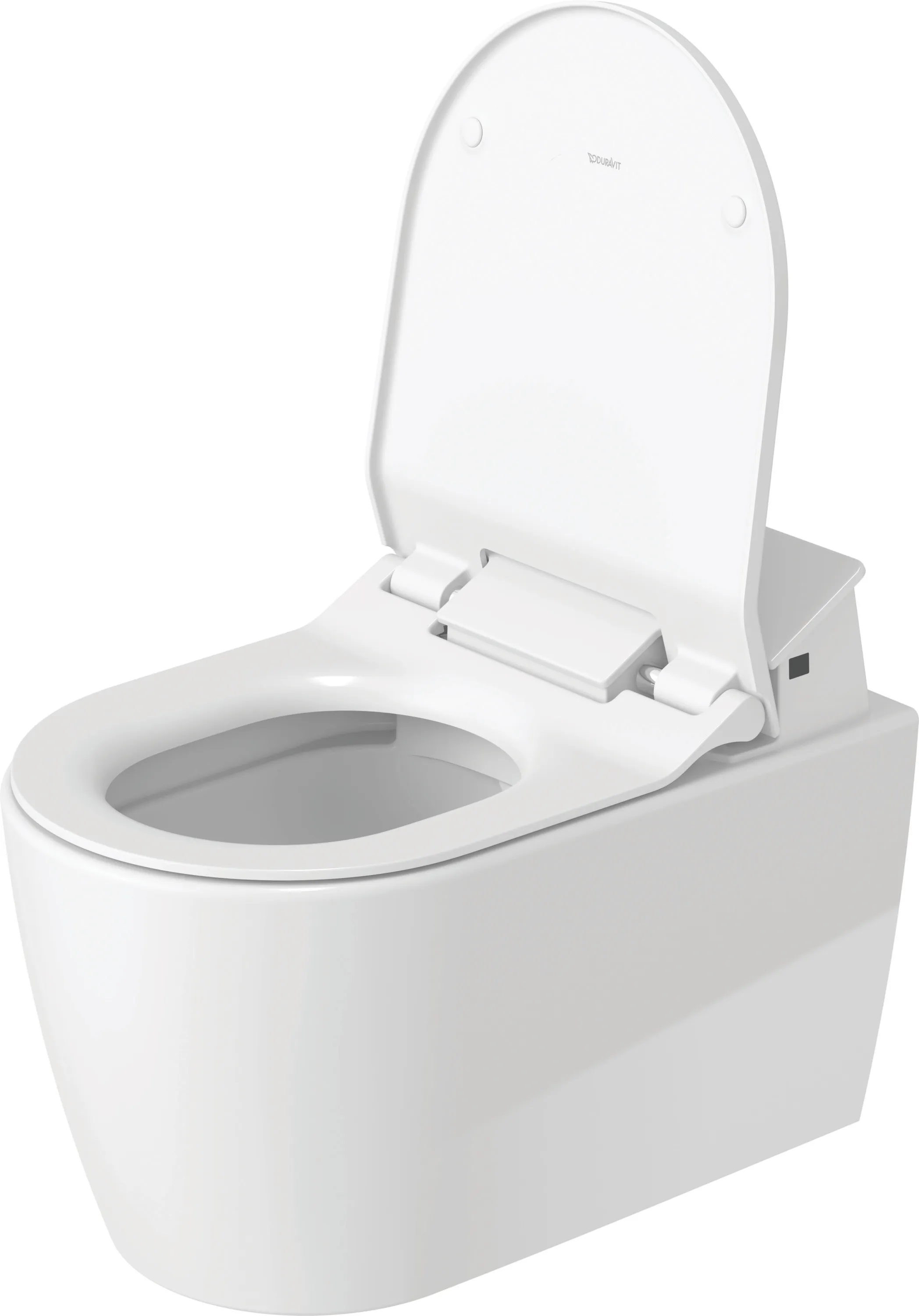 Duravit Wand-WC ME by Starck, 570 mm, weiß Hochglanz, rimless, Durafix, SensoWash-kompatibel Duravit Wand-WC ME by Starck, 570 mm, weiß Hochglanz, rimless, Durafix, SensoWash-kompatibel