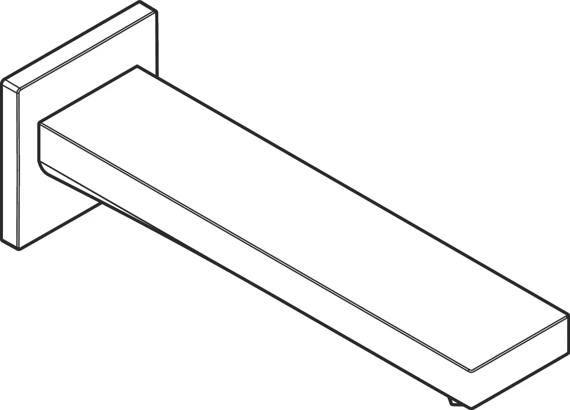 Tecturis E Wanneneinlauf, Chrom Tecturis E Wanneneinlauf, Chrom