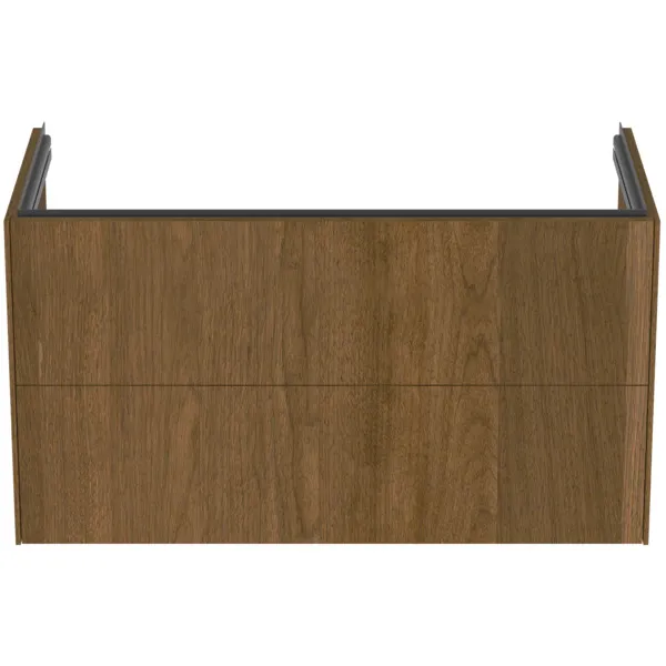 Ideal Standard Waschtischunterschrank „Conca“ 100 × 54,8 × 50,5 cm Walnuss dunkel Furnier Ideal Standard Waschtischunterschrank „Conca“ 100 × 54,8 × 50,5 cm Walnuss dunkel Furnier