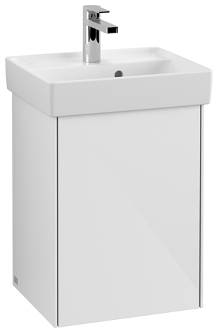 Villeroy & Boch Waschtischunterschrank „Collaro“ für Schrankwaschtisch 41 × 54,6 × 34,4 cm 1 Tür, Anschlag (Scharnier) links