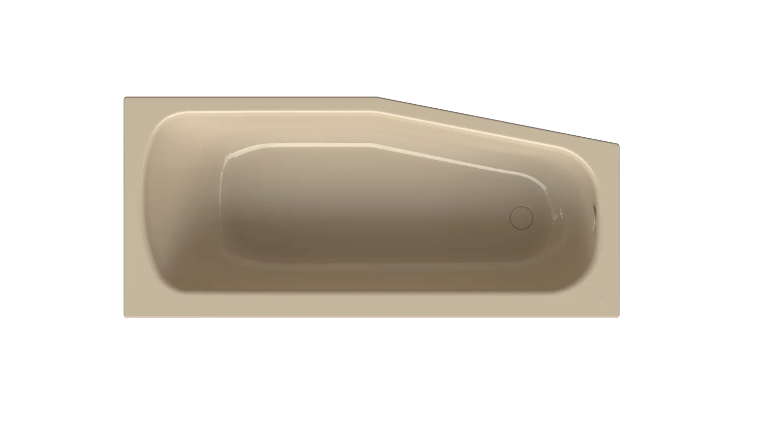 Bette Bambino Bahama - Raumspar-Badewanne, 1-Sitzer, glasierter Titan-Stahl, beige, 1.570 x 700 mm, Randhöhe 30 mm Bette Bambino Bahama - Raumspar-Badewanne, 1-Sitzer, glasierter Titan-Stahl, beige, 1.570 x 700 mm, Randhöhe 30 mm