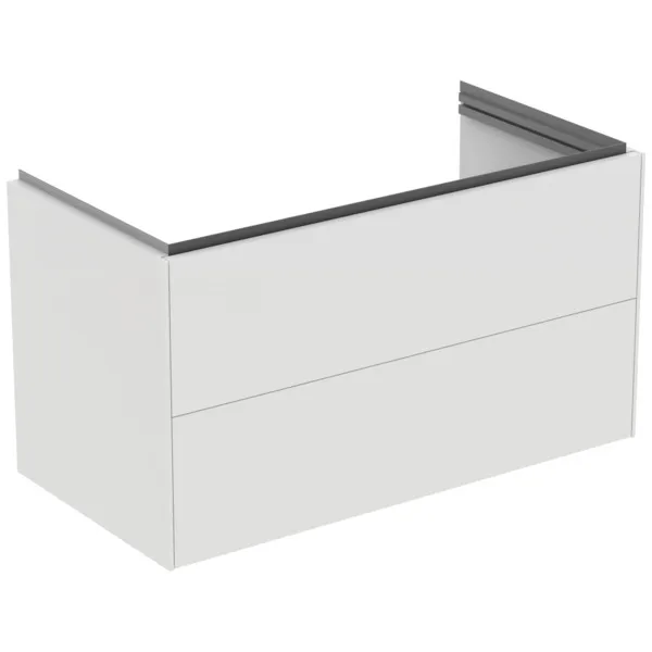 Ideal Standard Waschtischunterschrank „Conca“ 100 × 55,5 × 50,5 cm Weiß matt lackiert
