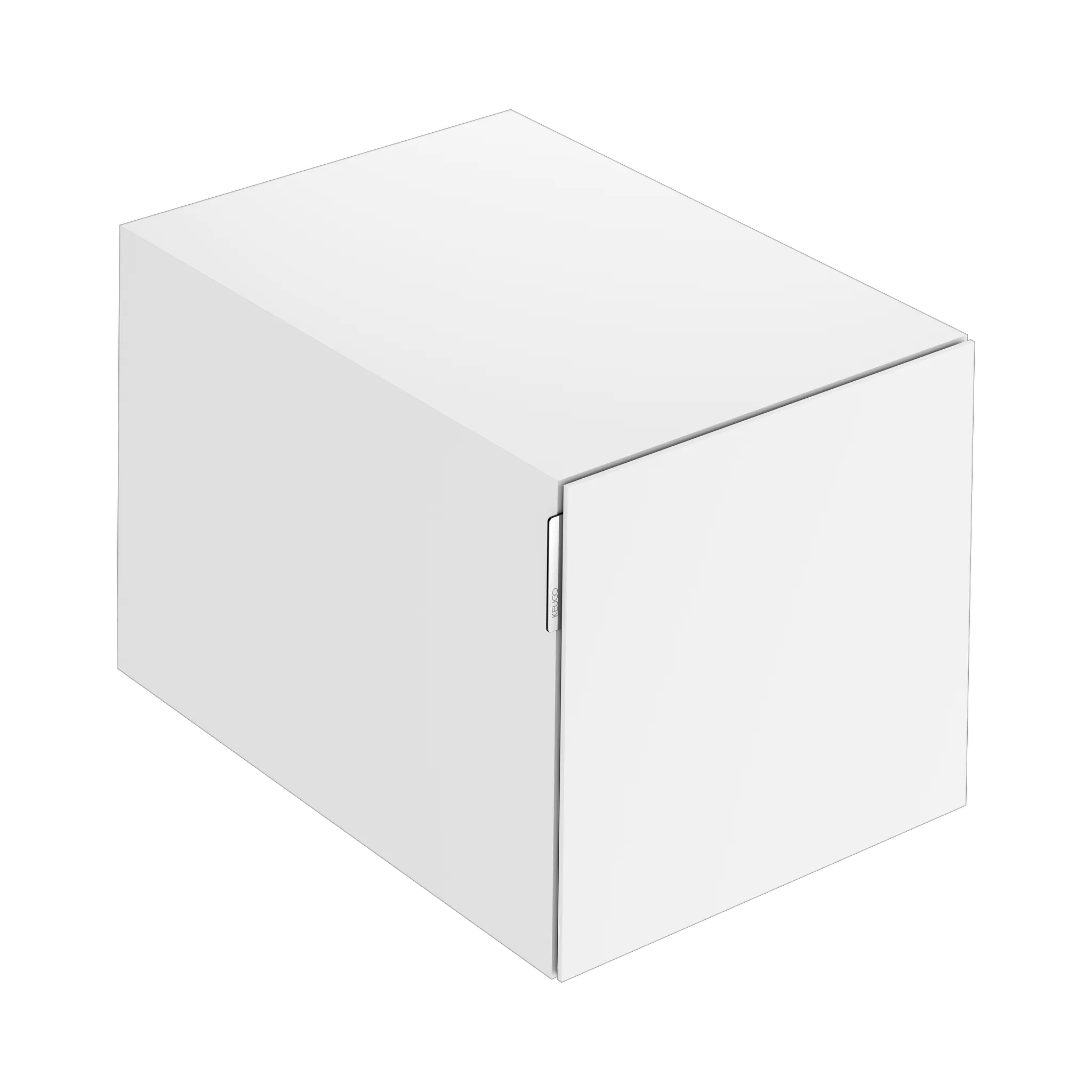KEUCO Sideboard mit Auszug „Edition 11 Art“ Weiß (Lack, seidenmatt), Weiß (Lack, seidenmatt), ohne Beleuchtung 40 × 35 × 49 cm KEUCO Sideboard mit Auszug „Edition 11 Art“ Weiß (Lack, seidenmatt), Weiß (Lack, seidenmatt), ohne Beleuchtung 40 × 35 × 49 cm