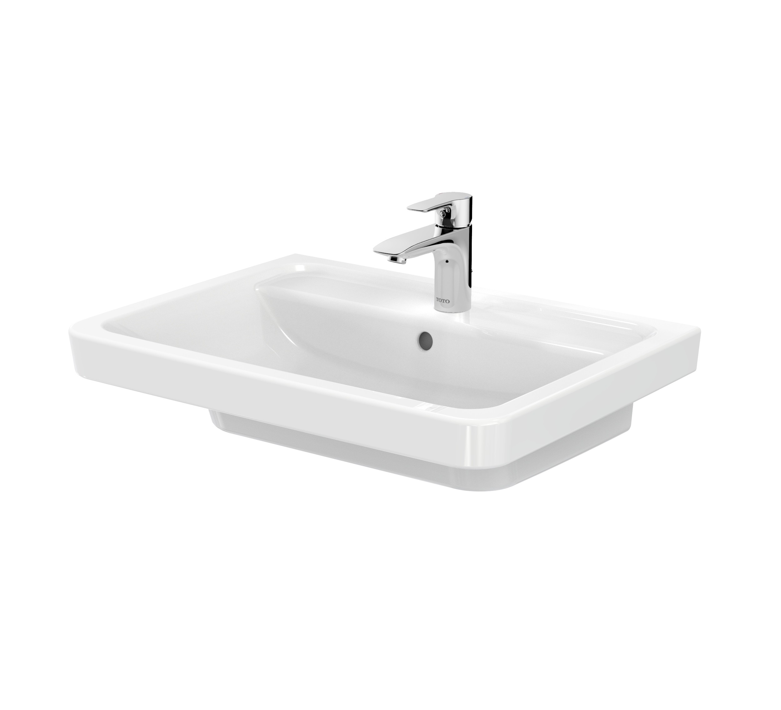 Toto Wandwaschtisch „CF“ 654 × 483 × 160 mm
