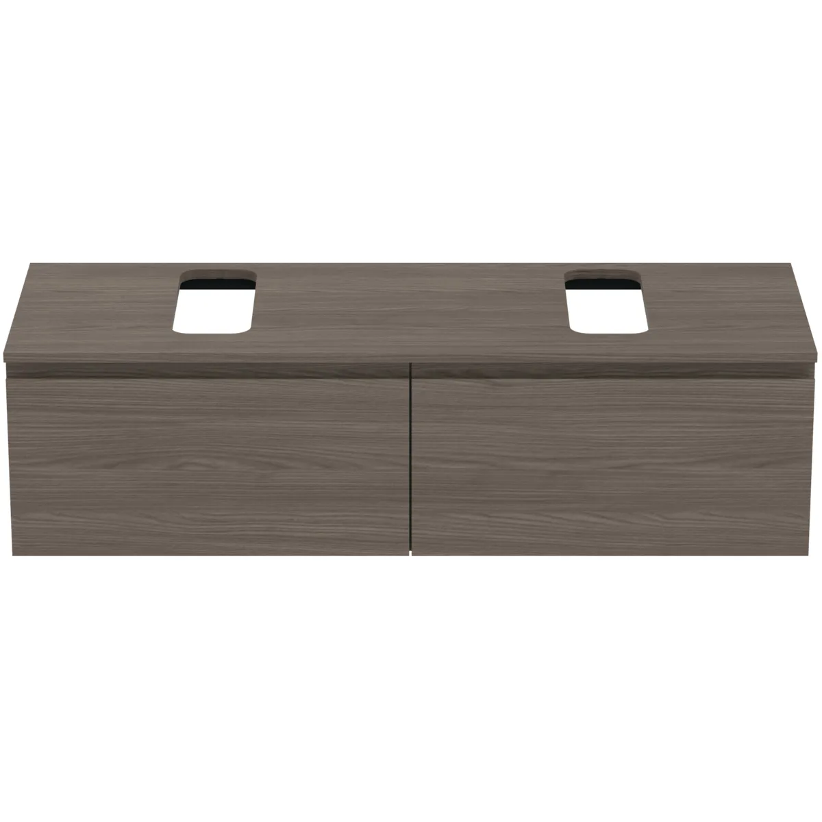 Ideal Standard Waschtischunterschrank „Finesse“ 140,2 × 37,8 × 50,5 cm Ulme dunkel Ideal Standard Waschtischunterschrank „Finesse“ 140,2 × 37,8 × 50,5 cm Ulme dunkel