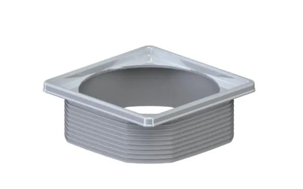 Aufsatzrahmen TS 10, 100 x 100 mm