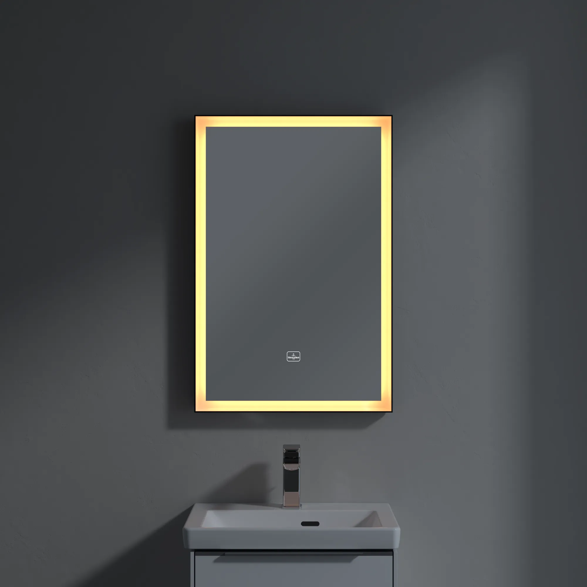 Villeroy & Boch Subway 3.0 Spiegel Bicolor 500x750x47,5 mm mit LED-Beleuchtung, dimmbar, Smarthome-fähig Villeroy & Boch Subway 3.0 Spiegel Bicolor 500x750x47,5 mm mit LED-Beleuchtung, dimmbar, Smarthome-fähig