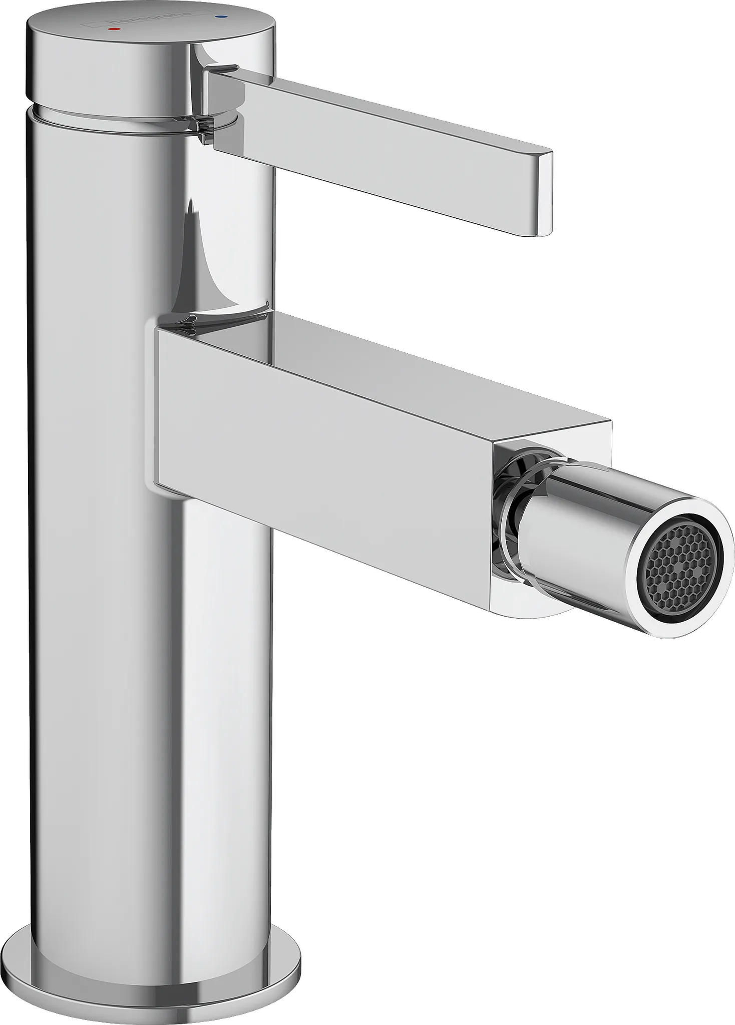 Bidetmischer Finoris mit Push-Open Ablaufgarnitur chrom Bidetmischer Finoris mit Push-Open Ablaufgarnitur chrom