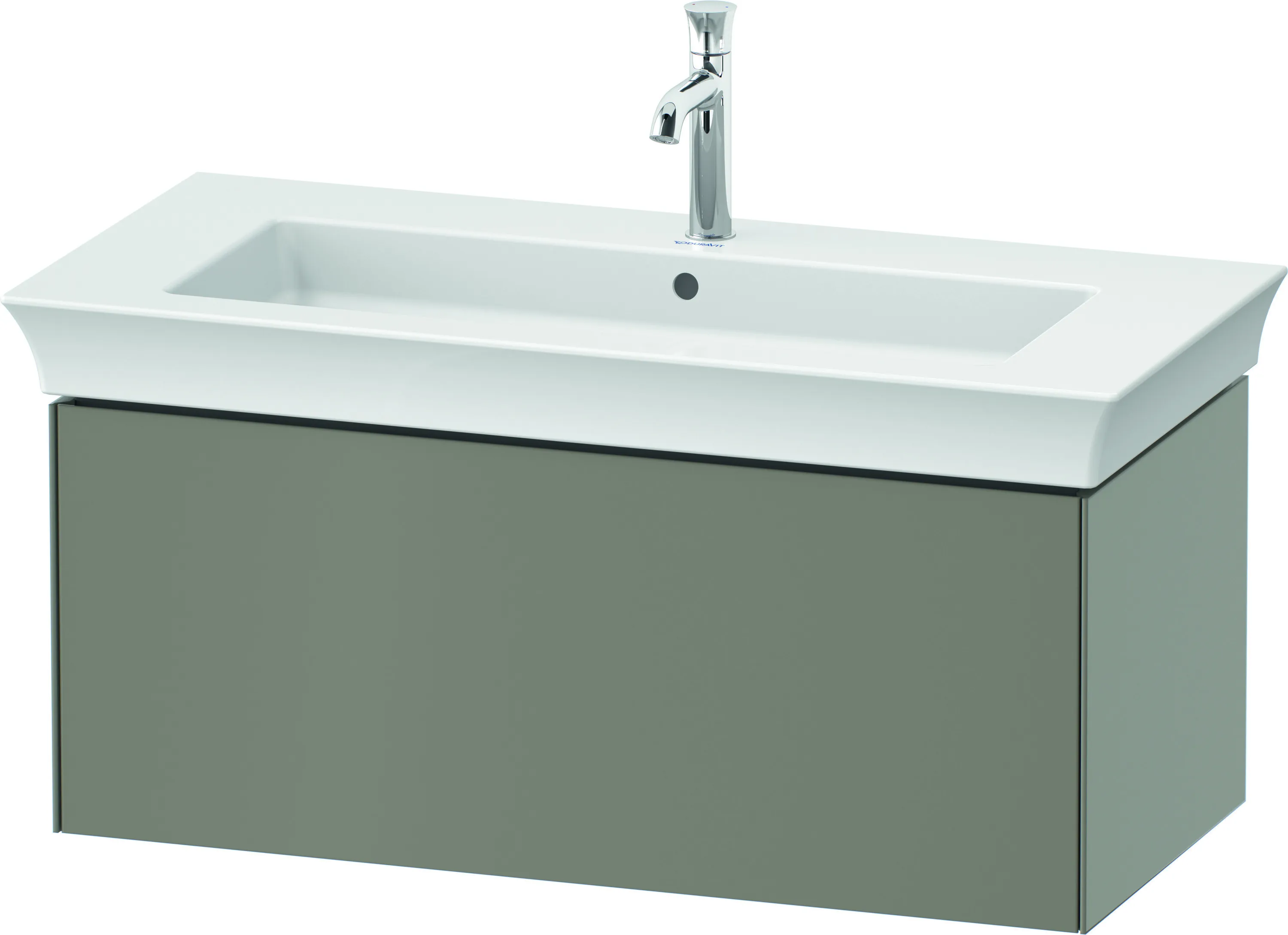 Duravit Waschtischunterschrank wandhängend „White Tulip“ 98,4 × 41 × 45,8 cm Duravit Waschtischunterschrank wandhängend „White Tulip“ 98,4 × 41 × 45,8 cm