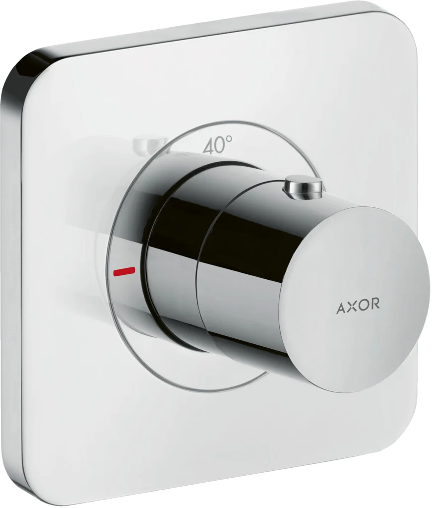 Hansgrohe Thermostat Unterputz AXOR Citterio E, Chrom, DN20, max. Durchfluss 59 l/min bei 3 bar, einstellbare Temperaturbegrenzung bis 40 °C Hansgrohe Thermostat Unterputz AXOR Citterio E, Chrom, DN20, max. Durchfluss 59 l/min bei 3 bar, einstellbare Temperaturbegrenzung bis 40 °C