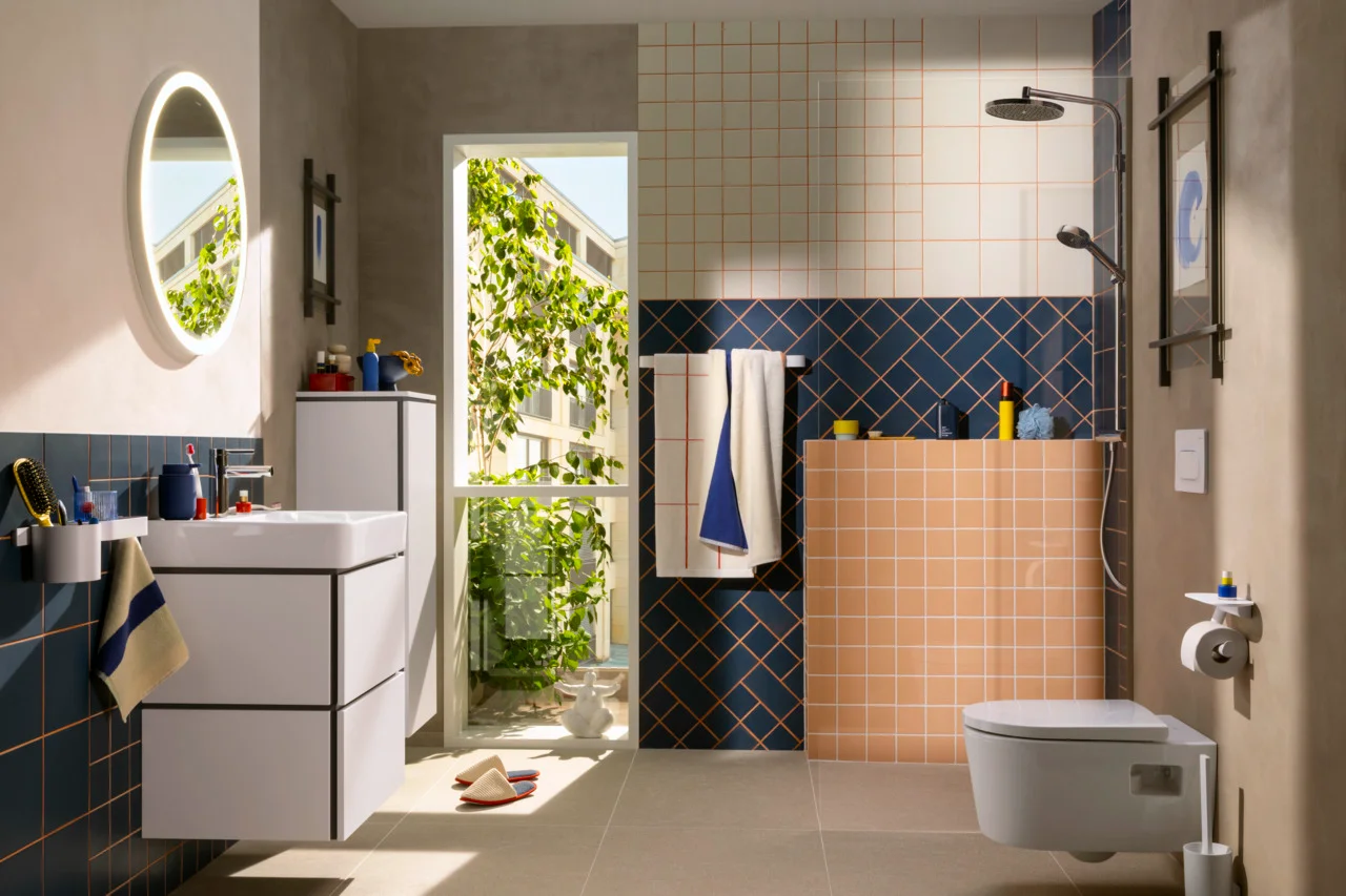 Hansgrohe Activera S Showerpipe 240 1jet EcoSmart mit Ecostat Fine Varia, Chrom Hansgrohe Activera S Showerpipe 240 1jet EcoSmart mit Ecostat Fine Varia, Chrom