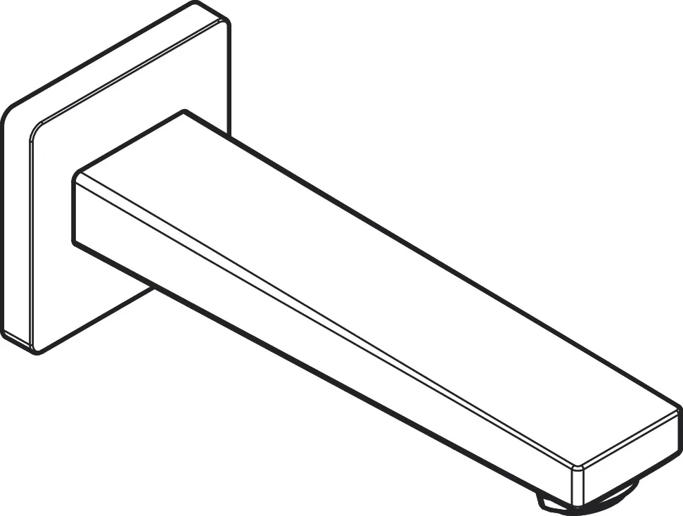 Wanneneinlauf Metropol 167mm chrom Wanneneinlauf Metropol 167mm chrom