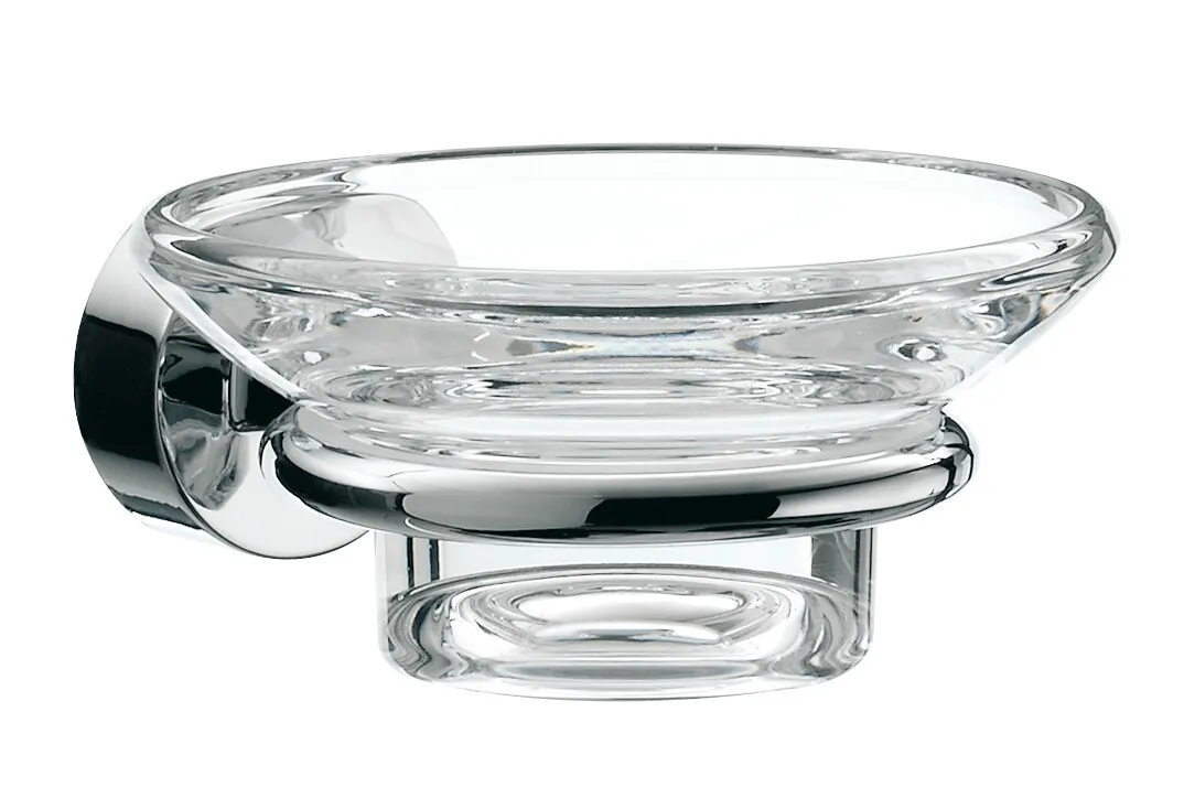 emco Seifenhalter „rondo 2“, Befestigung verdeckt 10,6 × 4,7 × 12,6 cm in chrom emco Seifenhalter „rondo 2“, Befestigung verdeckt 10,6 × 4,7 × 12,6 cm in chrom