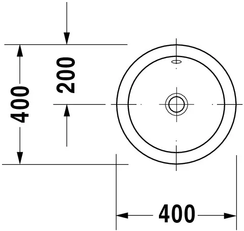 Einbauwaschtisch Architec 400 mm EB v.ob.,m.ÜL,o.HLB,u.glasiert,weiß Einbauwaschtisch Architec 400 mm EB v.ob.,m.ÜL,o.HLB,u.glasiert,weiß