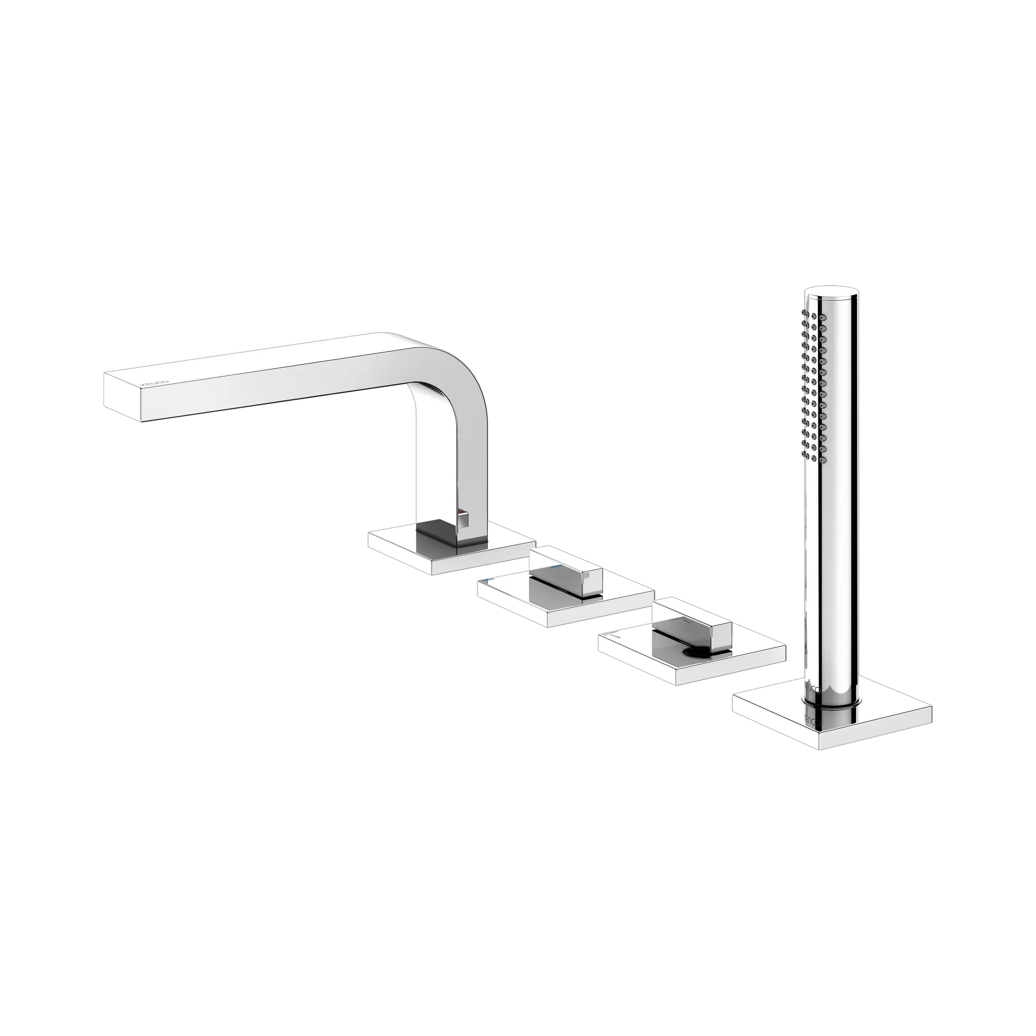 KEUCO EDITION 11 Vierloch-Wannenmischer Wannenrand verchromt 220 mm KEUCO EDITION 11 Vierloch-Wannenmischer Wannenrand verchromt 220 mm