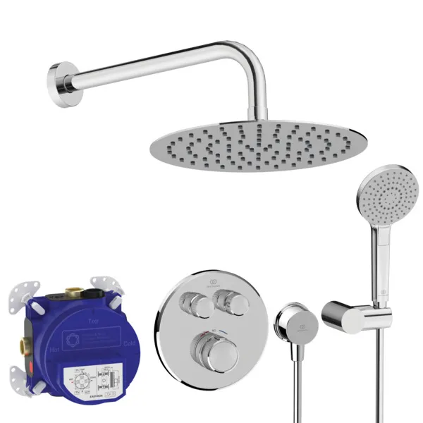 Ideal Standard Ceratherm Navigo Armaturen-Paket Chrom Ideal Standard Ceratherm Navigo Armaturen-Paket Chrom