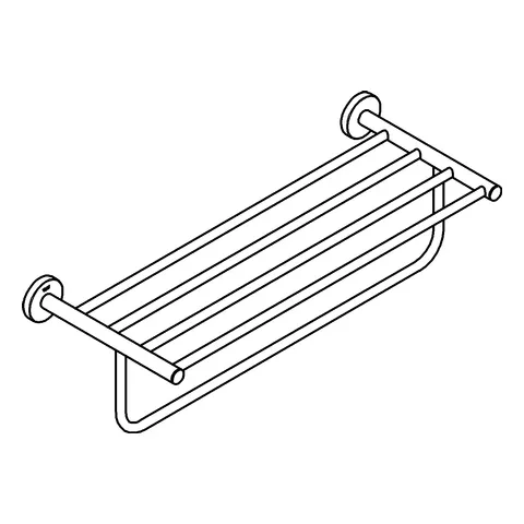 Grohe Bau Cosmopolitan Multi-Badetuchhalter 40462_1 chrom Grohe Bau Cosmopolitan Multi-Badetuchhalter 40462_1 chrom