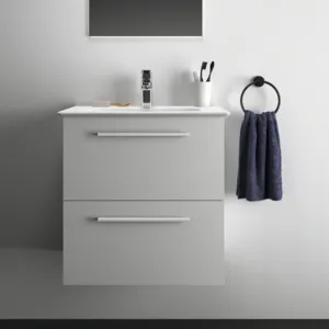 Ideal Standard Waschtischunterschrank „i.lifeA“ 60 × 63 × 44 cm Weiß matt