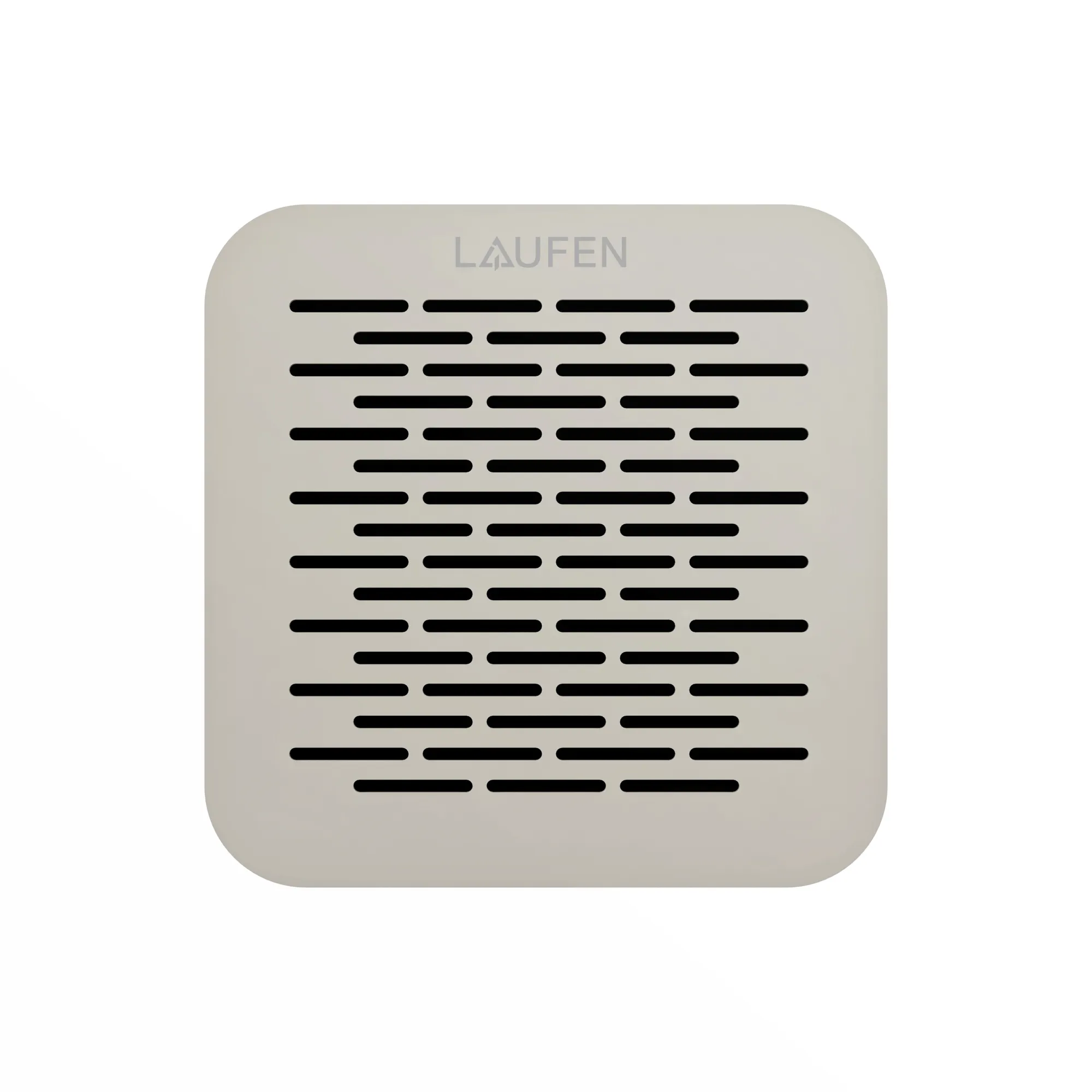 Laufen PRO Siphonabdeckung aus Edelstahl, beige matt, geradelinige Ablaufspalten Laufen PRO Siphonabdeckung aus Edelstahl, beige matt, geradelinige Ablaufspalten